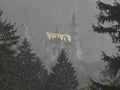 castle fog mountains1980s 1990s A4 Photo Print