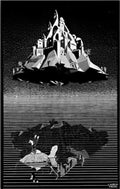 castle in the air mc escher 1928 A4 Photo Print