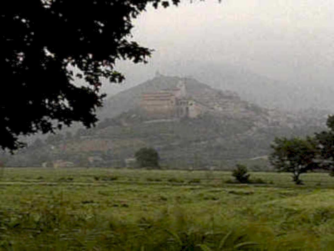 castle mist hill1980s 1990s A4 Photo Print