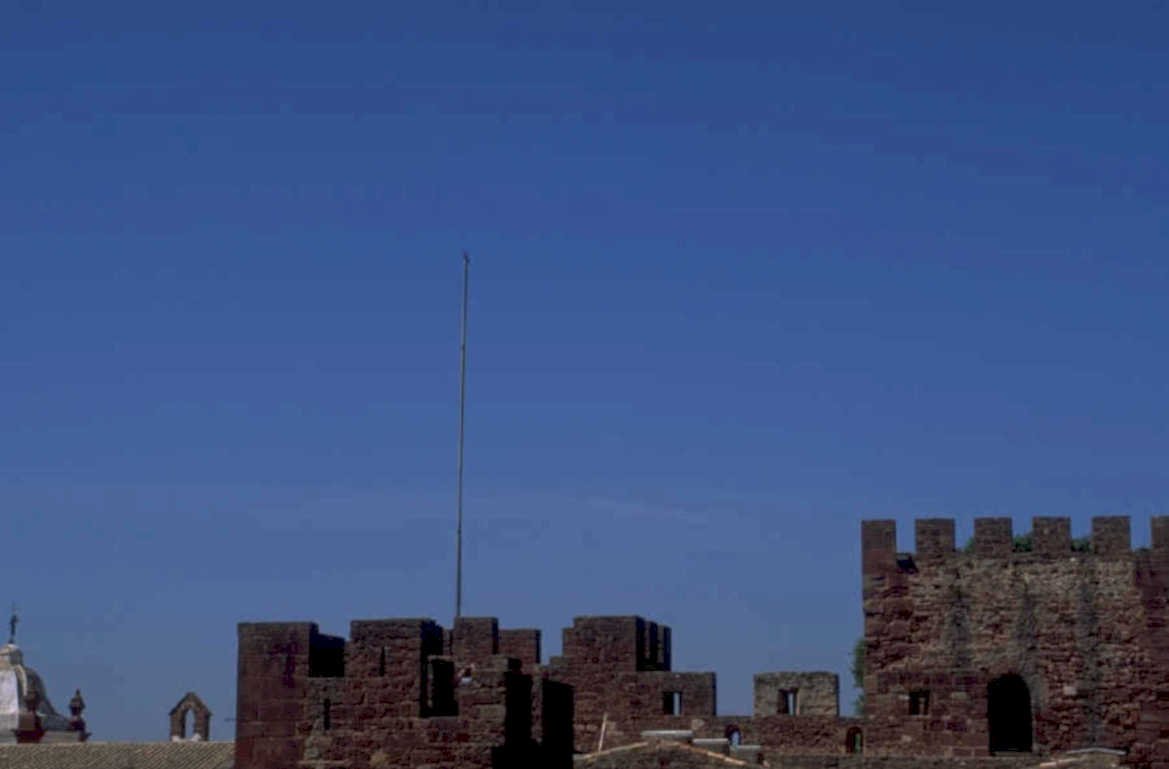 castle ruin alcacer 1980s 1990s A4 Photo Print