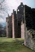 castle ruins craigievar1980s 1990s A4 Photo Print