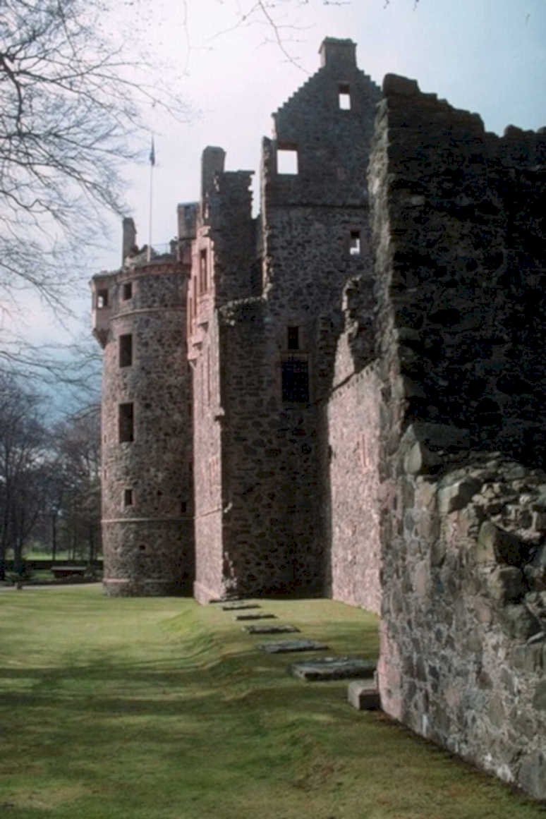 castle ruins craigievar1980s 1990s A4 Photo Print