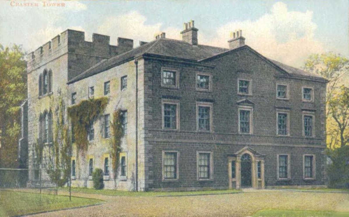 castle tower cuskeestonVintage 1880s 1900s A4 Photo Print