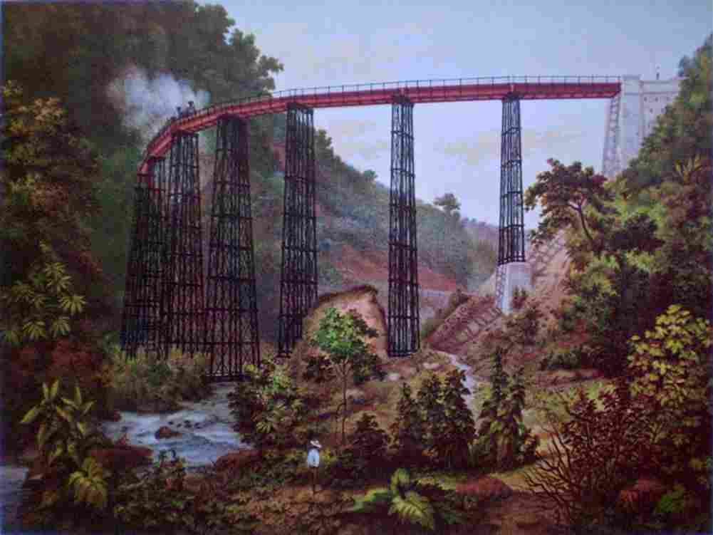 castro metlac bridge Art A4 Photo Print