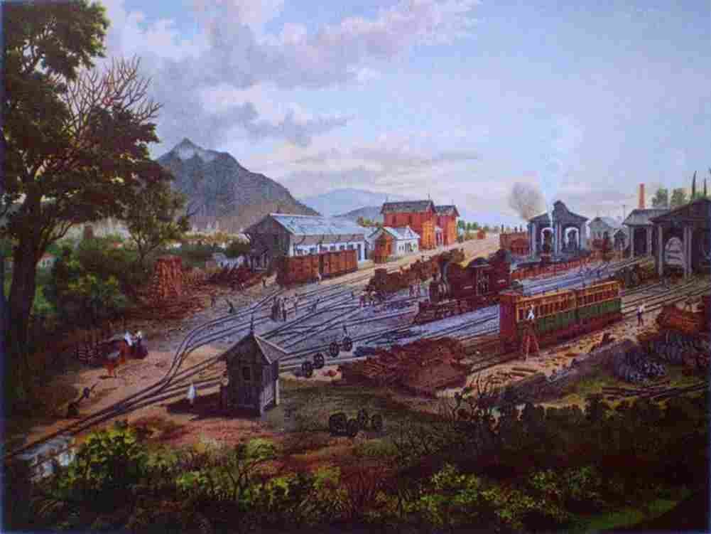 castro orizaba station Art A4 Photo Print