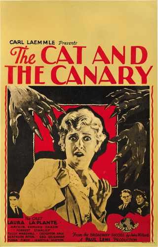 cat and canary 1927  01 film star poster A4 Photo Print