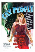 cat people  01 film star poster A4 Photo Print