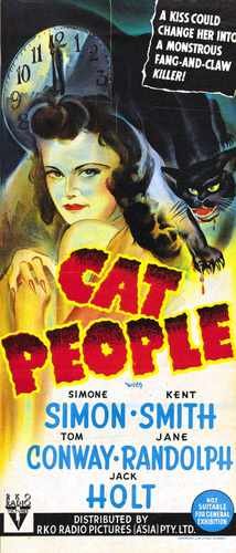 cat people  04 film star poster A4 Photo Print