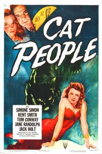 cat people  05 film star poster A4 Photo Print