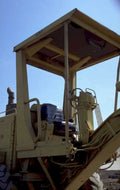 caterpillar bulldozer desert 1980s 1990s A4 Photo Print