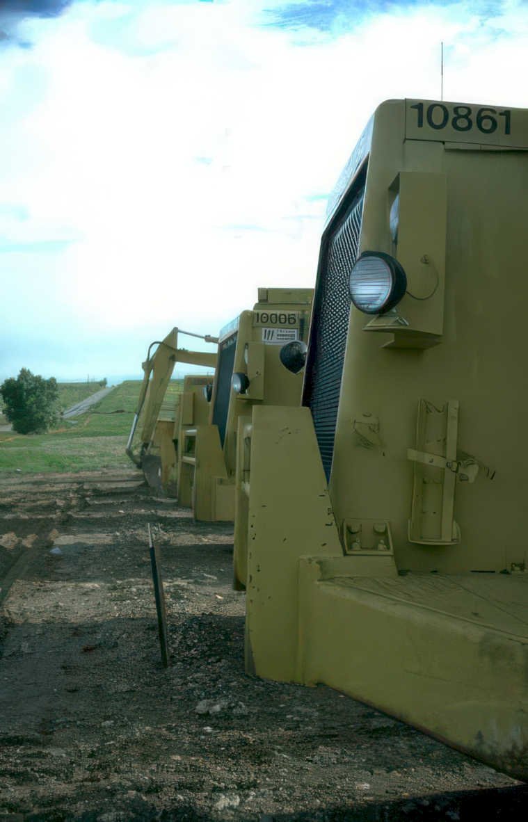 caterpillar d6 bulldozer Vintage A4 Photo Print