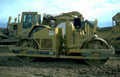 caterpillar road roller Vintage A4 Photo Print