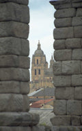 cathedral stone archway 1980s 1990s A4 Photo Print
