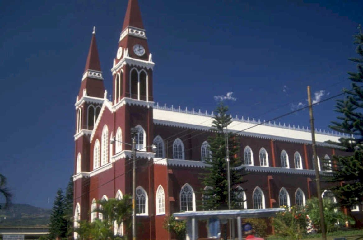 catholic church guatemala 1980s 1990s A4 Photo Print