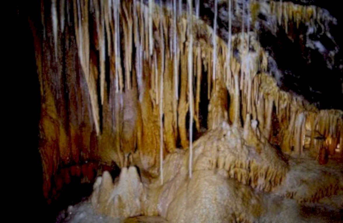 cave stalactite stalagmite1980s 1990s A4 Photo Print