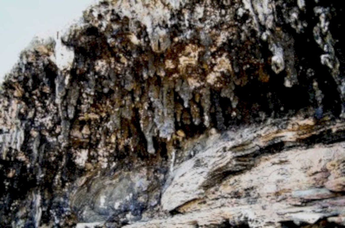 cave stalactites stalagmites1980s 1990s A4 Photo Print
