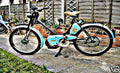 cazenave motorbike A4 Photo Print