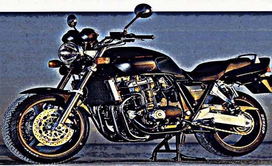 cb1000 super four motorbike A4 Photo Print