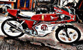 cb125 tde motorbike A4 Photo Print