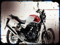 cb1300 super four A4 Photo Print Motorbike Vintage Aged