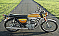cb175 k5 motorbike A4 Photo Print