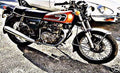 cb250g5 motorbike A4 Photo Print