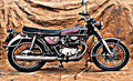 cb350 k4 disc motorbike A4 Photo Print