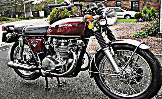 cb450 k5 motorbike A4 Photo Print