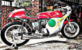 cb500 4 motorbike A4 Photo Print