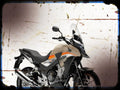cb500x 1 A4 Photo Print Motorbike Vintage Aged