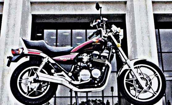 cb550sc motorbike A4 Photo Print