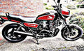 cb700sc motorbike A4 Photo Print