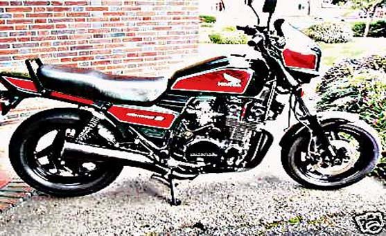 cb700sc motorbike A4 Photo Print