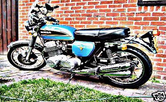 cb750 4 1 motorbike A4 Photo Print