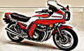 cb750 f2c motorbike A4 Photo Print