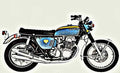 cb750 k0 motorbike A4 Photo Print