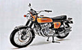 cb750 k2 motorbike A4 Photo Print