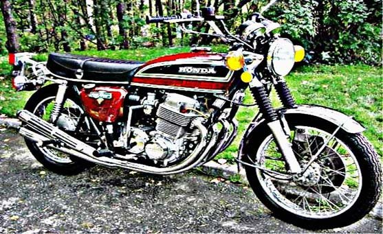cb750 k6 motorbike A4 Photo Print