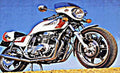 cb750 seeley motorbike A4 Photo Print