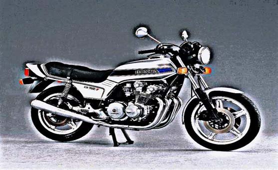 cb750fz motorbike A4 Photo Print