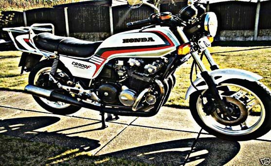 cb900 motorbike A4 Photo Print