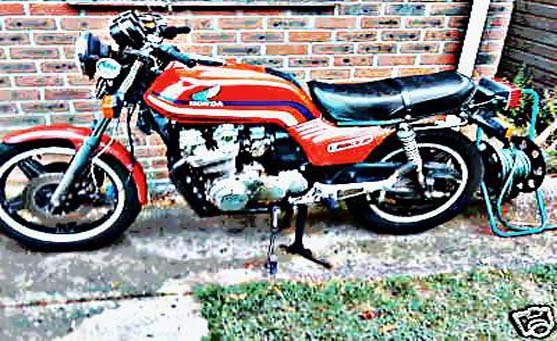 cb900f motorbike A4 Photo Print