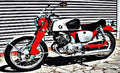 cb92 motorbike A4 Photo Print