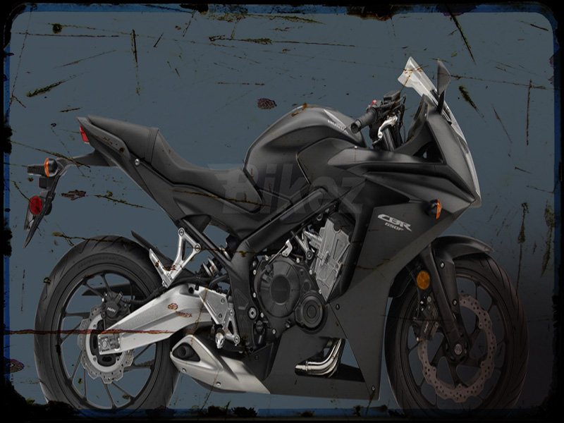 cbr650f Honda A4 Photo Print Motorbike Vintage Aged