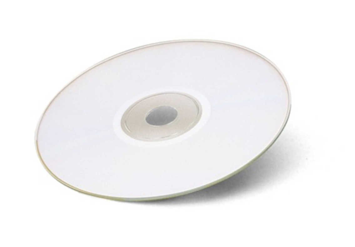 cdrom silver white1980s 1990s A4 Photo Print