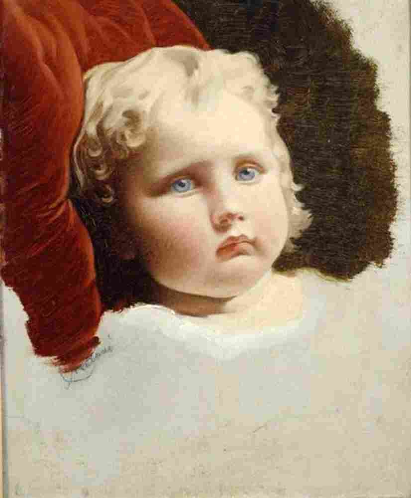 cecioni head of a girl Art A4 Photo Print