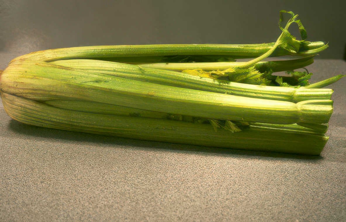 celery stalks kitchen Vintage A4 Photo Print