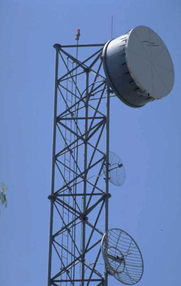 cell tower fr 1980s 1990s A4 Photo Print