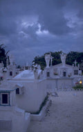 cemetery graves mexico 1980s 1990s A4 Photo Print