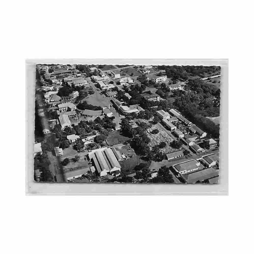 centrafrique bangui vue aerienne sur le centre et le marche ed au messager 1572 Vintage A4 Photo Print